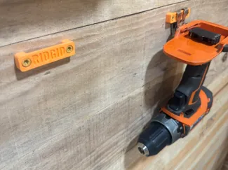 Tool Clip Wall Mount (All Brand Labels and Blanks)