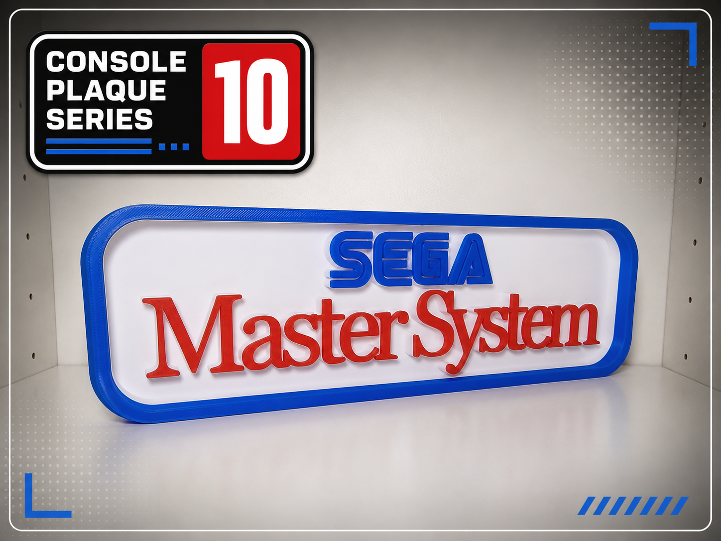 Console Logo Plaque - Master System