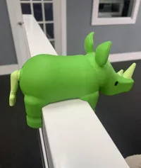 Porte-manteau rhinocéros pour bureau — photo 2