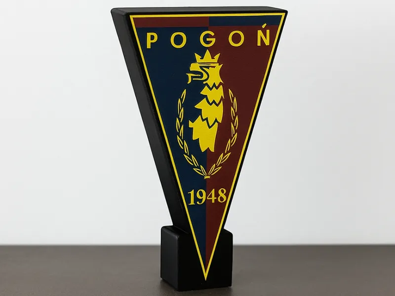 Pogoń Szczecin LED Lamp – 3D Printed Fan Lightbox