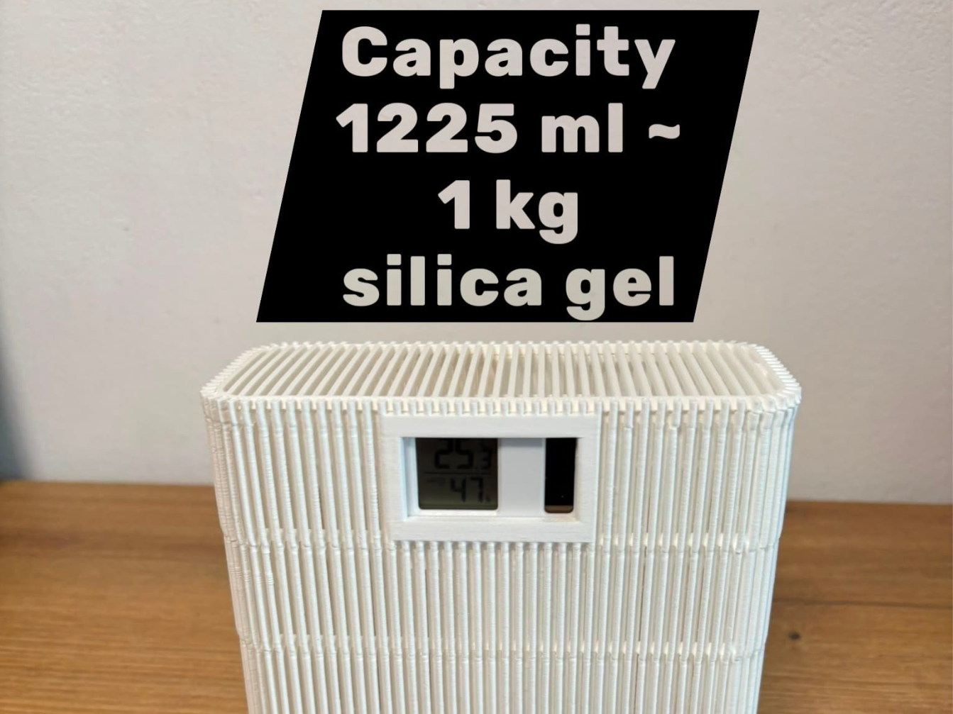 Silica Gel Dry Box with Hygrometer 1kg / 0.5kg 