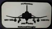 Avion F4 Phantom — pièce hommage — photo 2