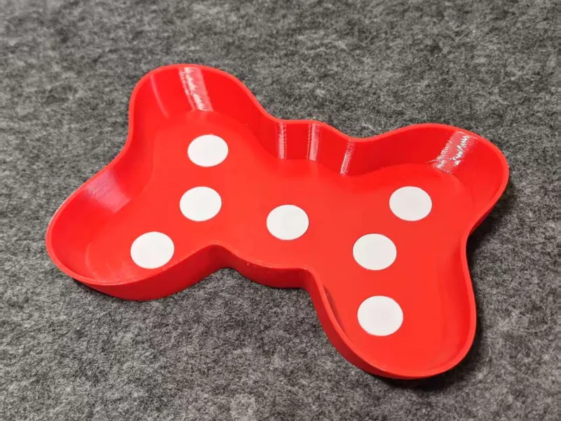米奇米妮蝴蝶结装饰糖果盘 Mickey Minnie Bow Candy Fruit Pan