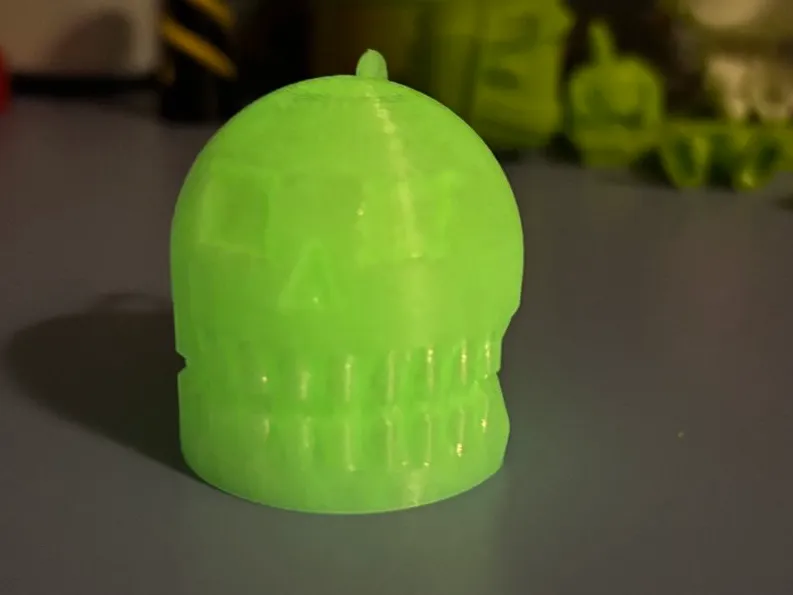 Skull keychain