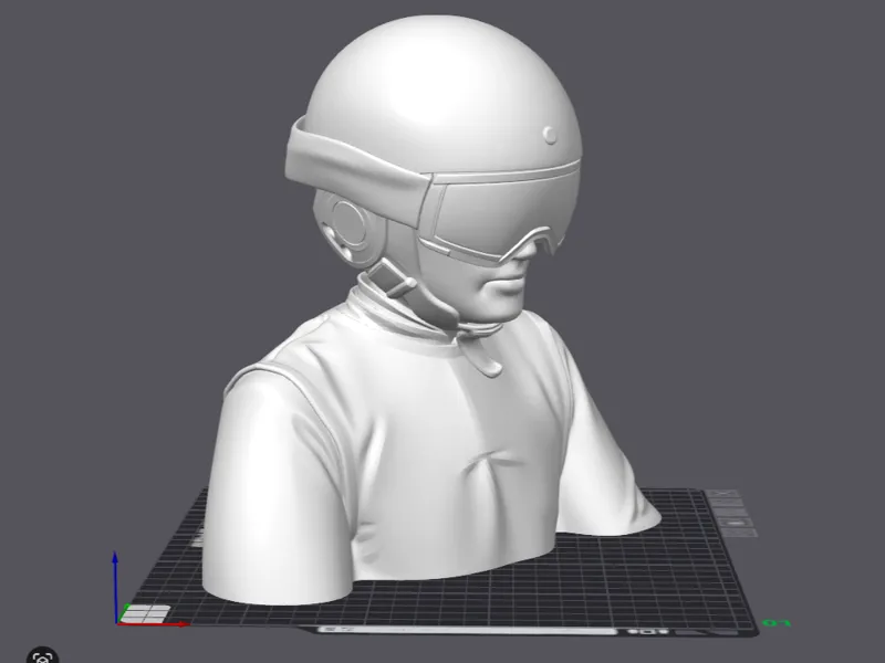 Busto Trofeo Esquiador