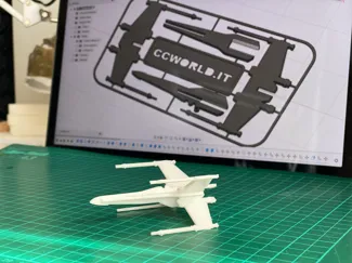 CCW Star Wars X-Wing kit card