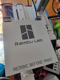 No rear bump (for bigger buildplates)