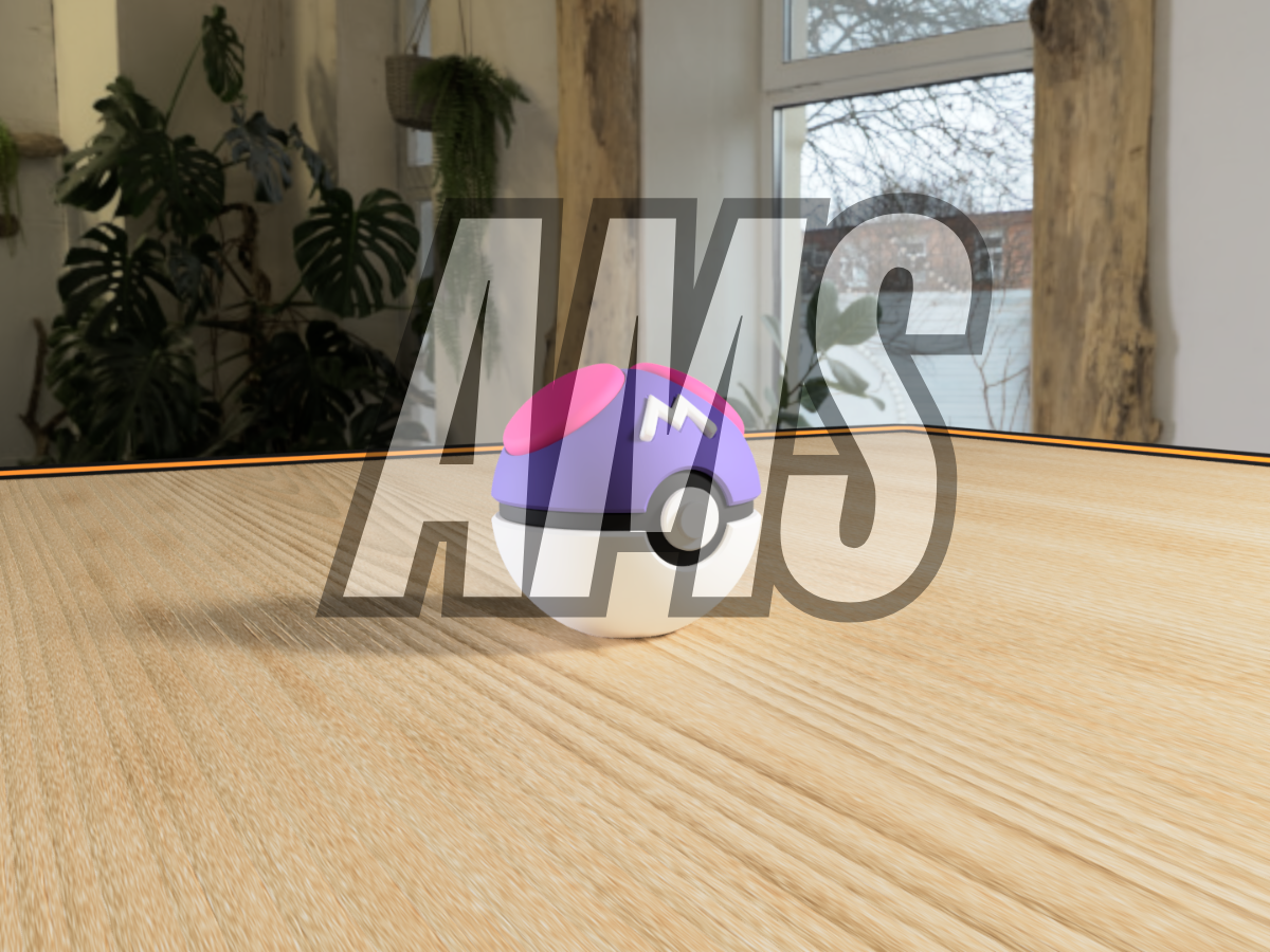 Miniatura 2 do modelo 3D Master Ball