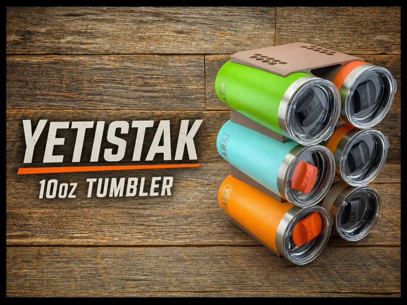 Stackable 10oz YETI Tumbler 4/6/8