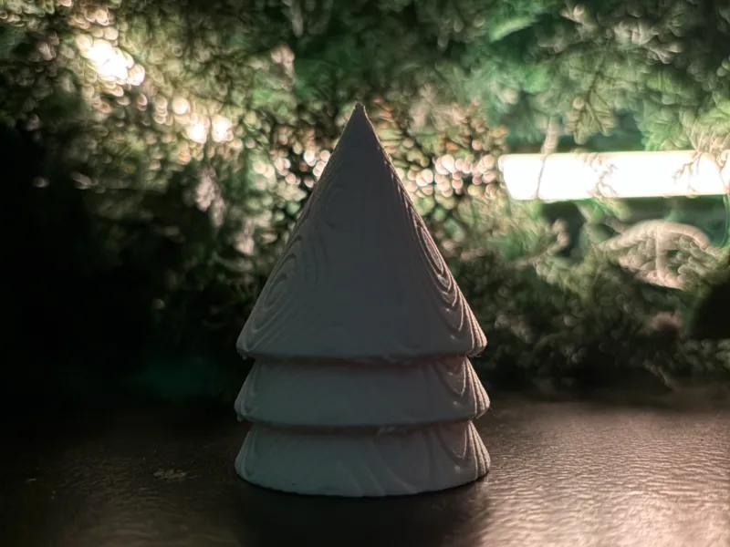 Christmas tree damaast pattern