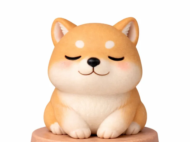 Dreaming Shiba Inu - Decorative Figure