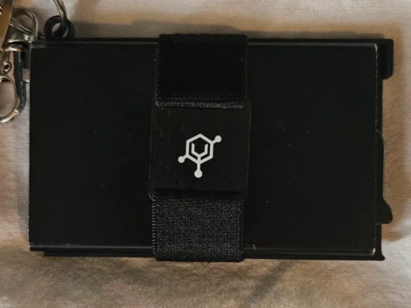 Code 118 Wallet Keychain Backplate