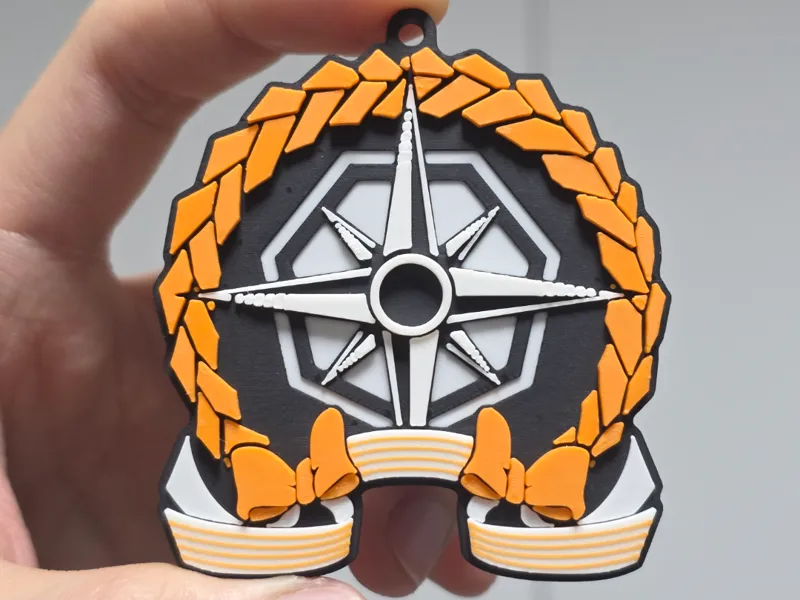 Limbus Company - Ishmael Logo Keychain