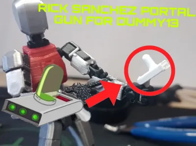 RICK SANCHEZ PORTAL GUN FOR DUMMY13