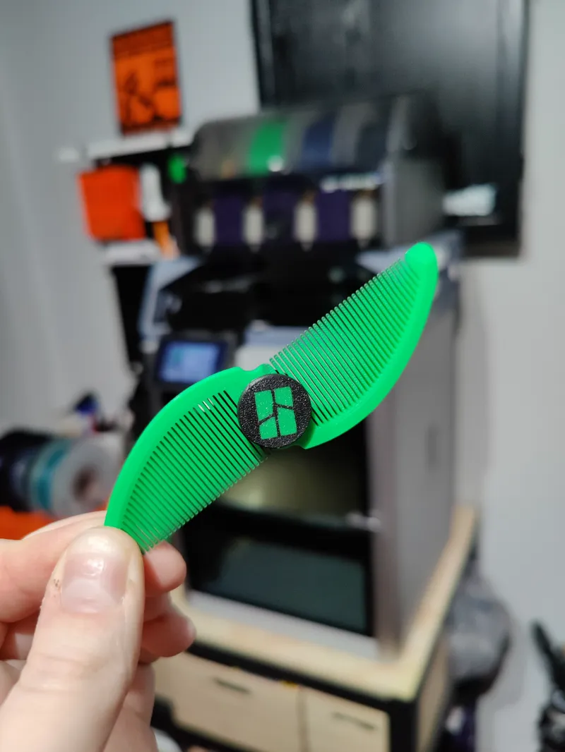 Bambu Lab Fidget Spinner Movember Comb Remix