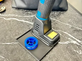 Stand for cordless soldering iron