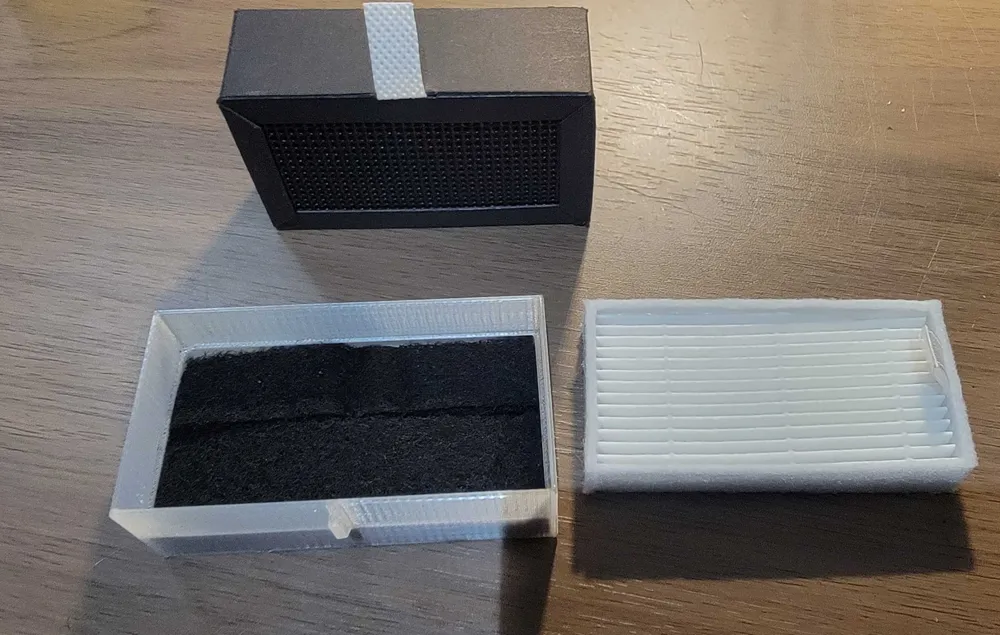 Activated charcoal and Hepa filter for Bambu X1C Exhaust Filter by Ook