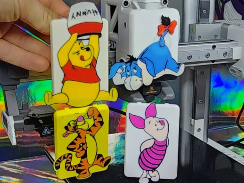 A1/A1mini Extruder Cover Winnie the Pooh inspired