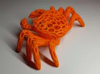 Crabe motif voronoï — photo 2
