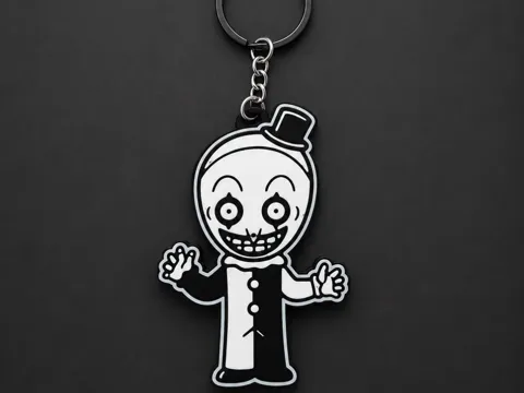 Llavero: Art the Clown keychain — referencia de MakerWorld