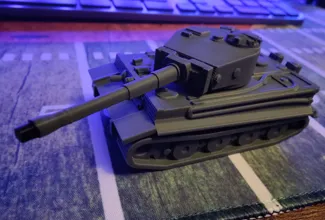 Panzer Tiger Tank I (Tiger Tank 1 from WW2) 1:72