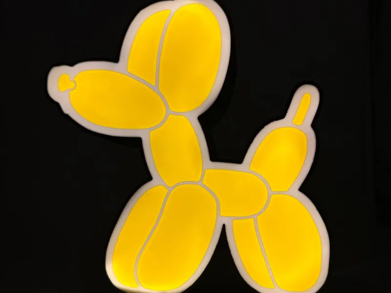 Lampada Balloon Dog