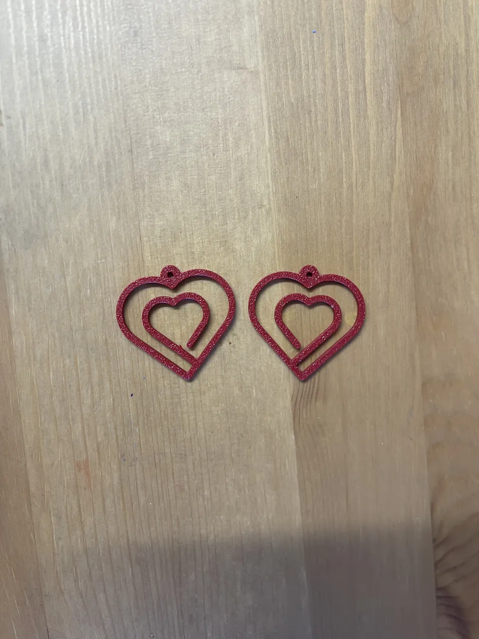Heart Earrings view 2