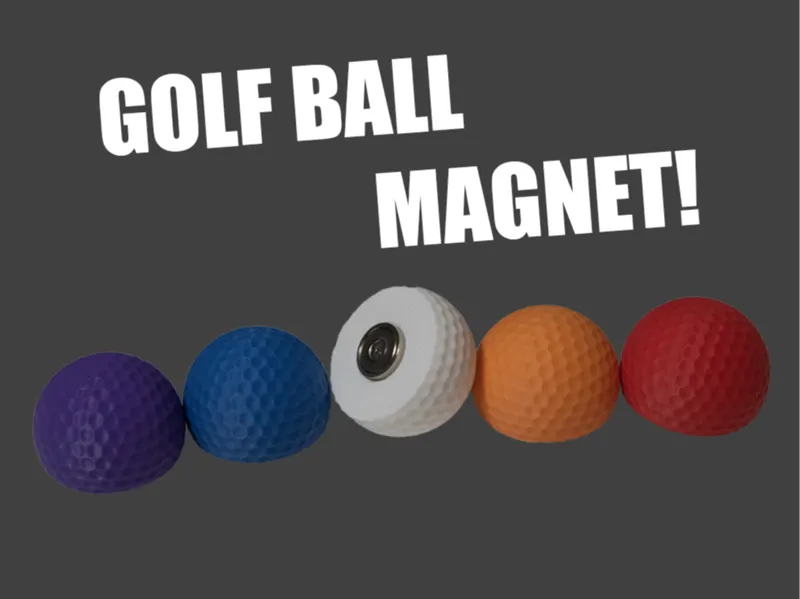 GOLF BALL MAGNET
