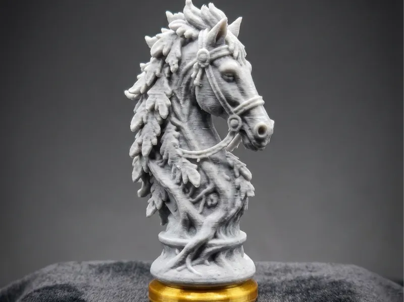 The Luxury Knight - Professional 50mm Chess Piece