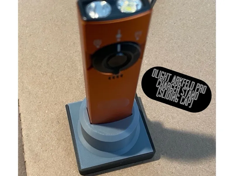 OLight Arkfeld Pro Charger Stand (Sliding Cap)