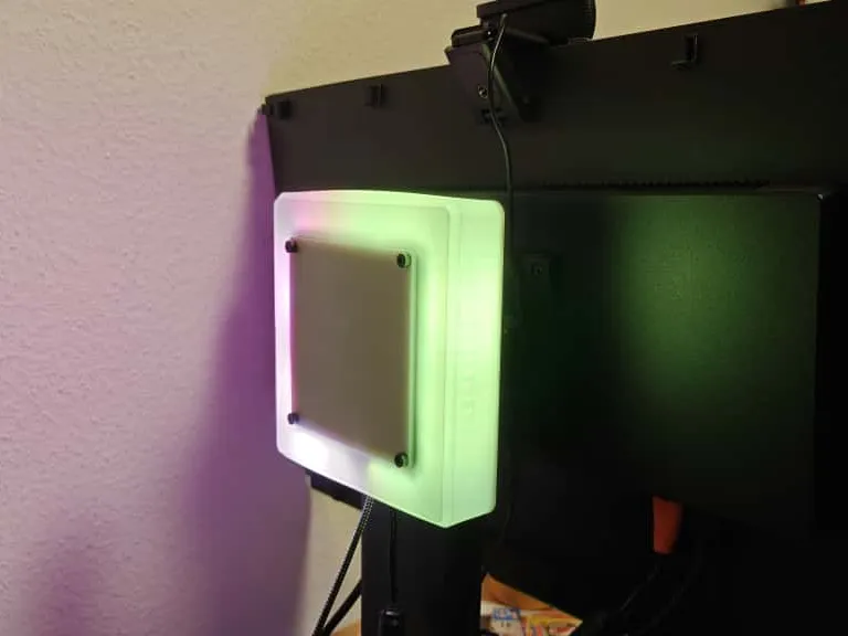 backlight amblight VESA 75 100 mount for HP x27i