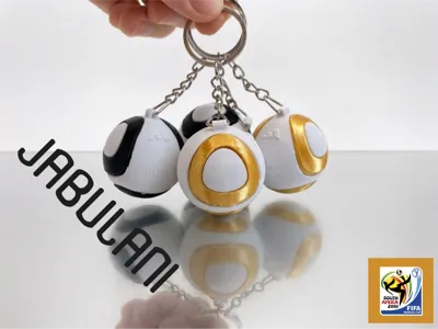 Mini Football Keychain jabulani