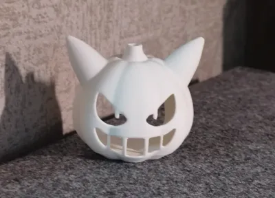Pokemon Halloween Gengar Pumpkin Decoration