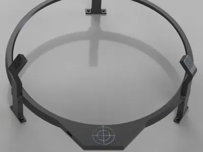 Autodart board with Raspberry holder