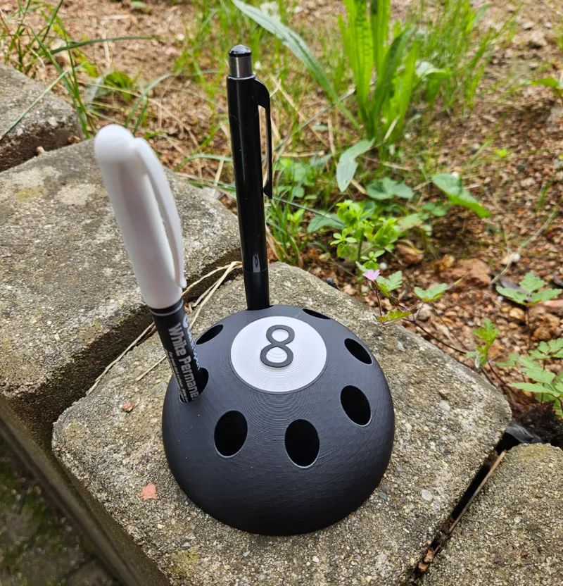 Pen holder billiards 8