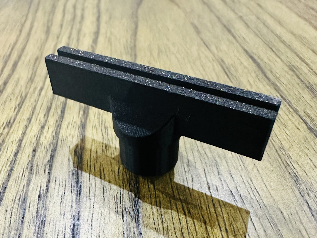 Display rack sign holder