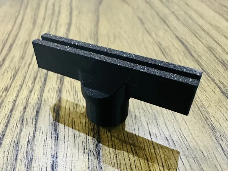 Display rack sign holder