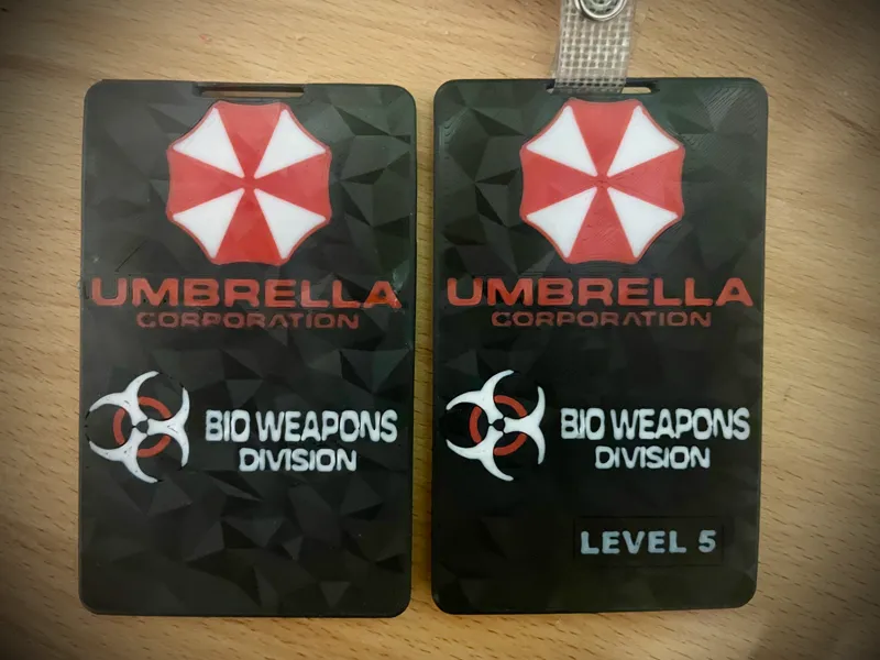 Umbrella ID Card Holder