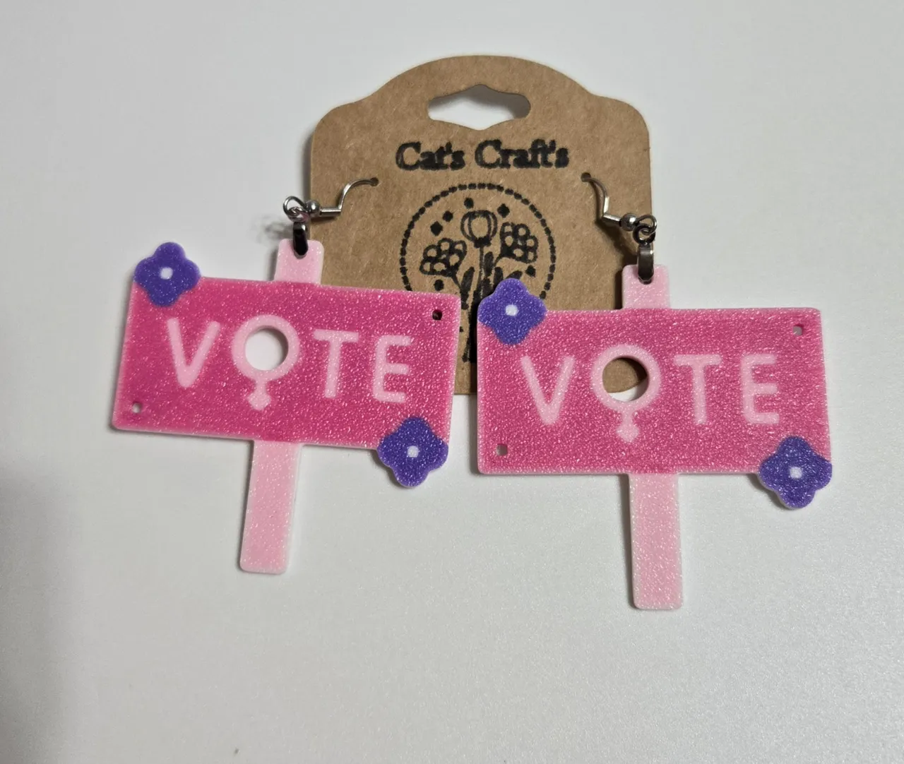 Vote Earrings view 2