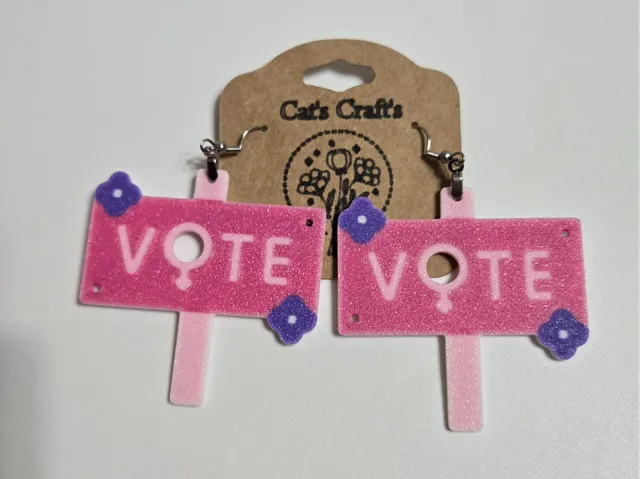 Vote Earrings