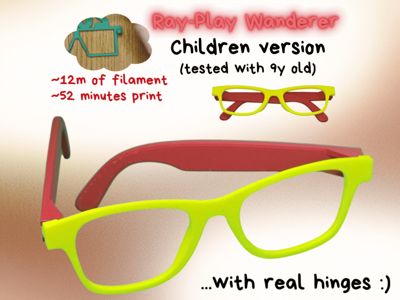 Ray-Play Wanderer  children  glasses