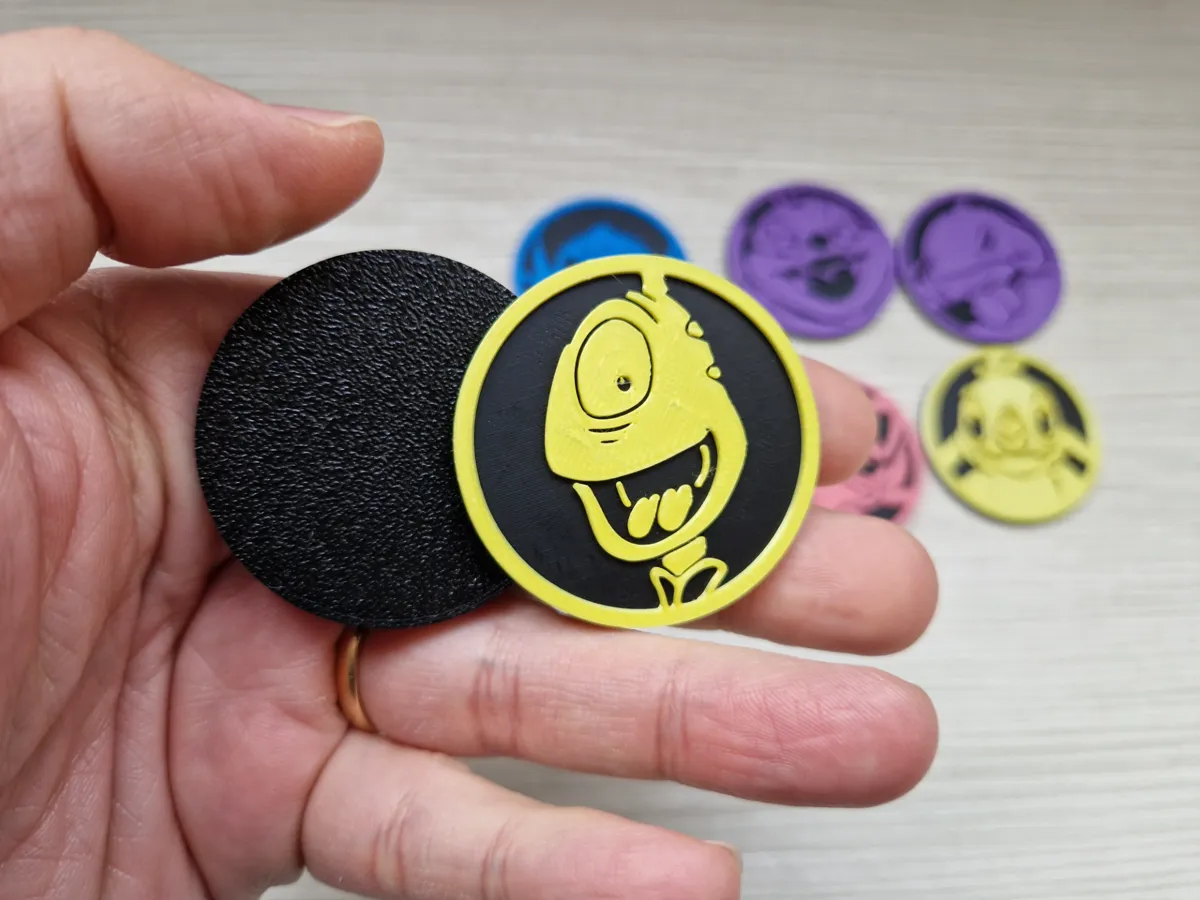 Pleakly collectible coin (from Lilo & Stitch) - Free 3D Print Model ...