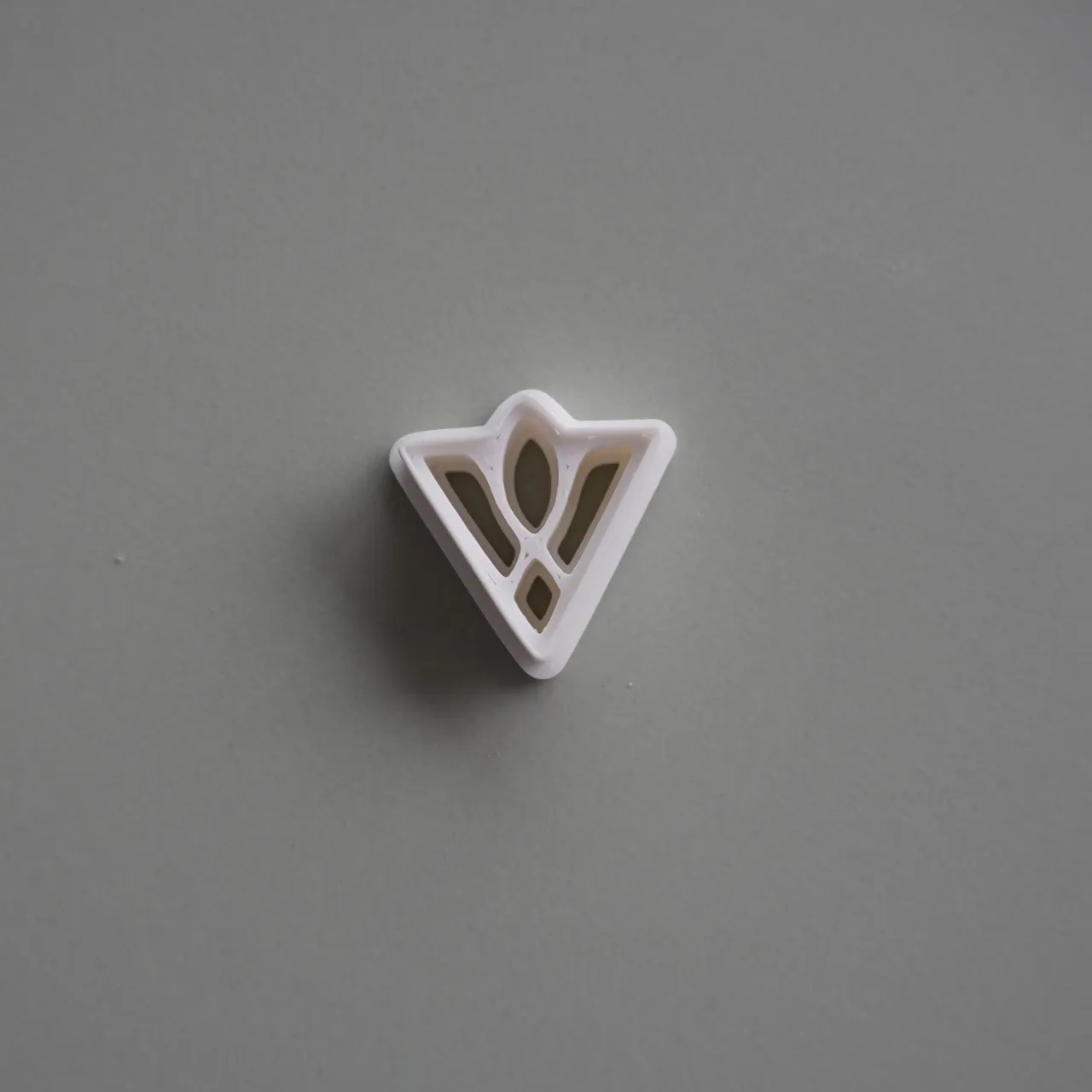Triangle Polymer Clay Cutter Earrings Necklaces view 3