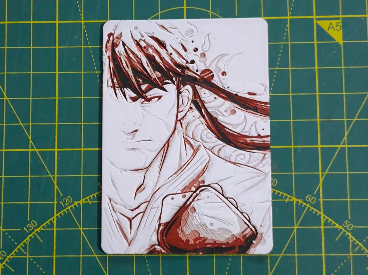 MTG Commander Deck Box Inlay Ryu Hueforge - Free 3D Print Model ...