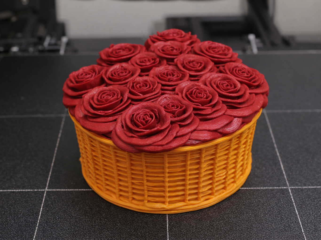Heart Rose Basket – 3D Print
