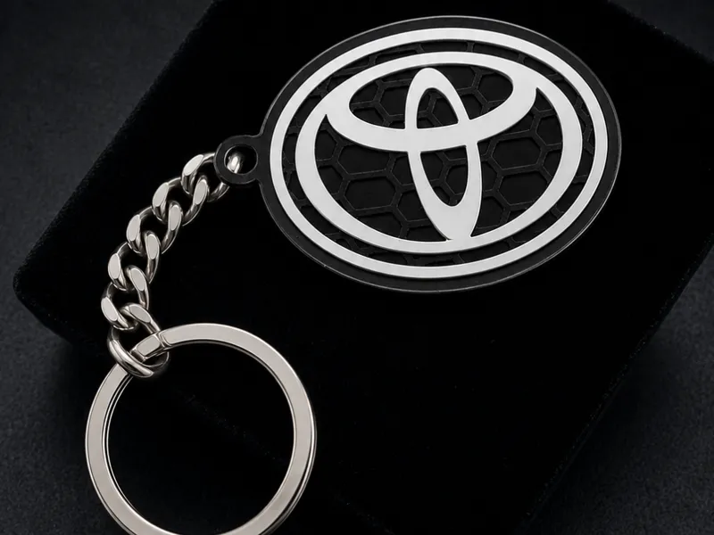 Toyota Logo Keychain