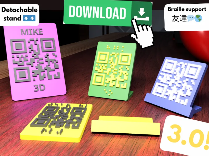 Customizable qr code V3.1!!