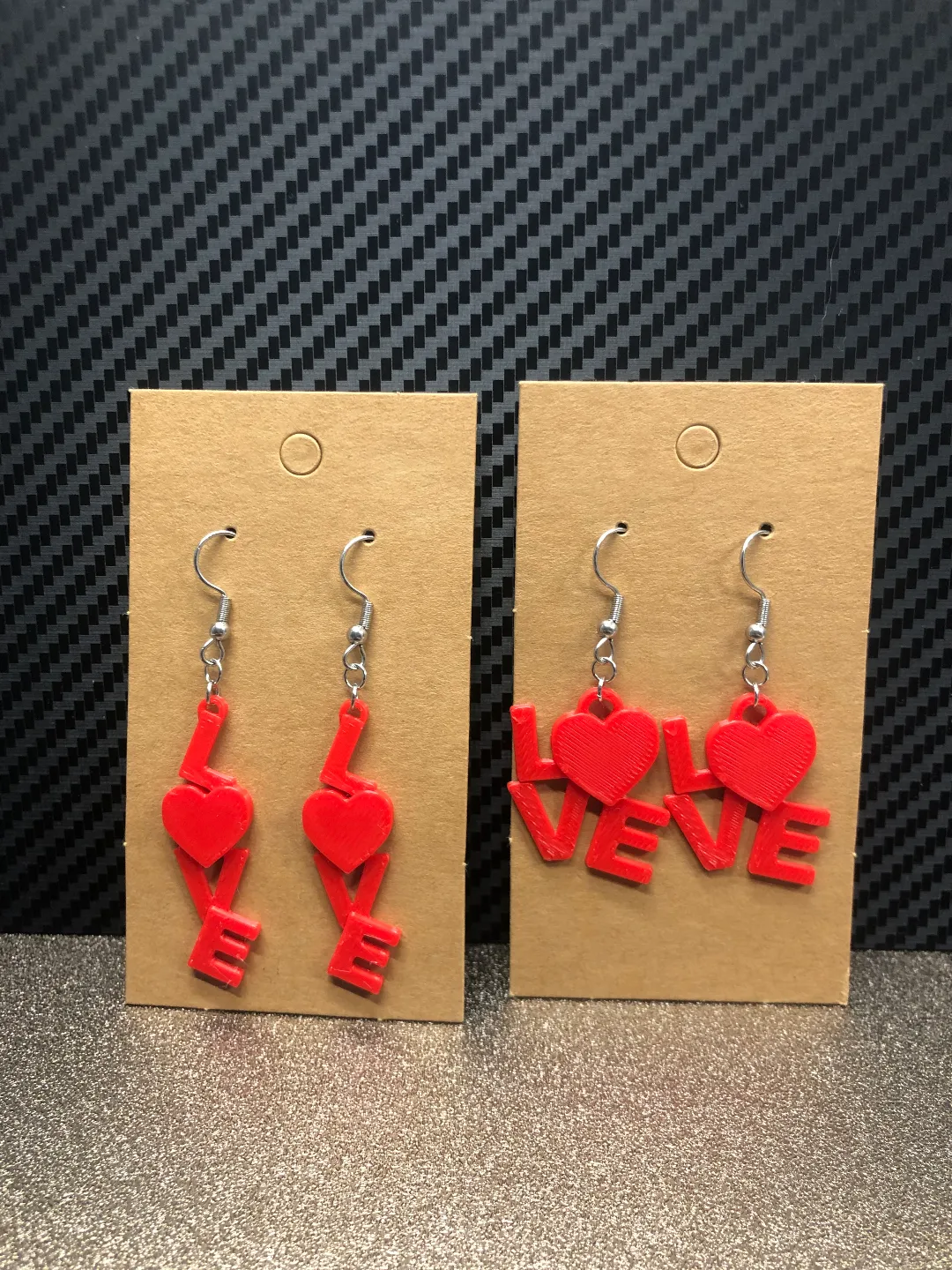 Valentine's Day Earrings set view 4