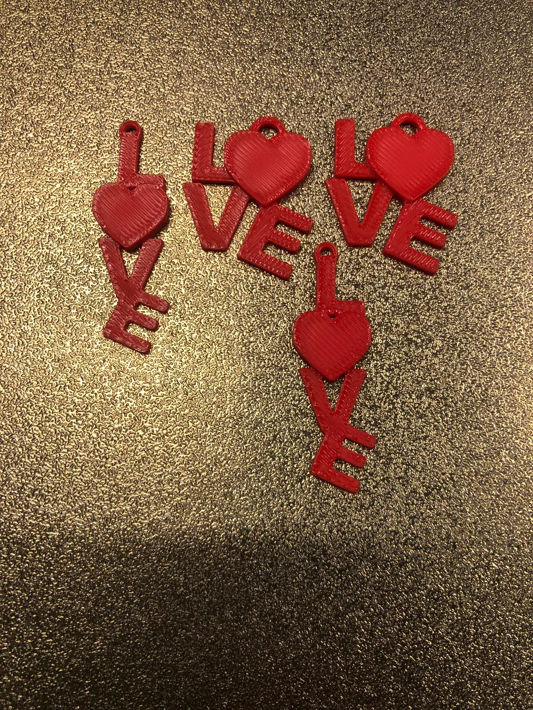 Valentine's Day Earrings set view 2