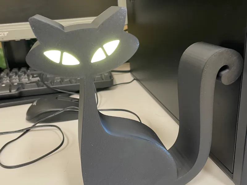 Atomic Cat Lamp